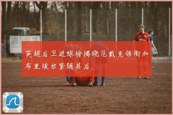 英超后卫进球榜揭晓范戴克领衔加布里埃尔紧随其后